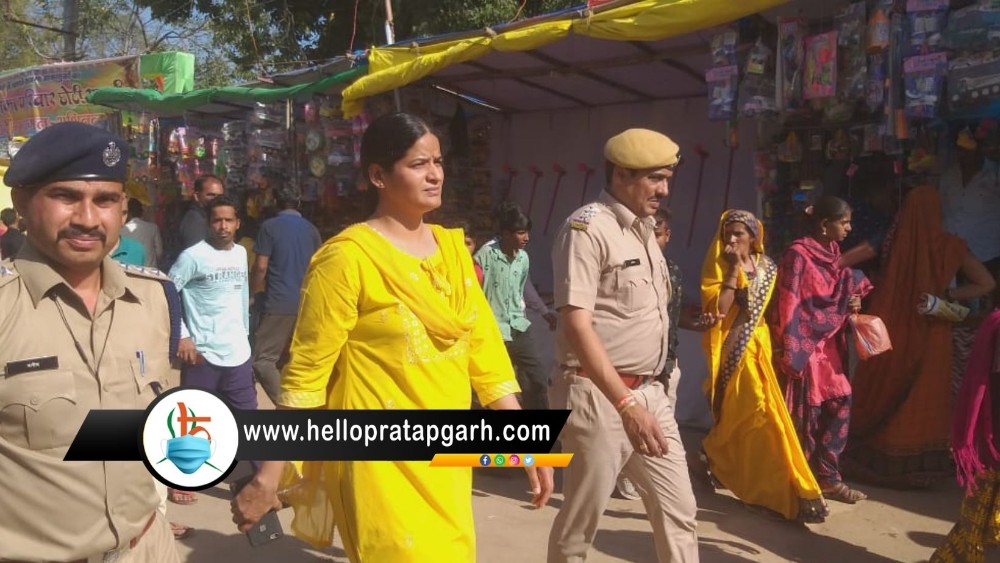 पारंपरिक होली के गीत-गाते टोलियों के रूप में पहुंचे आदिवासी अंचल के युगल, एसपी ने मेले की व्यवस्थाओं का जायजा लिया